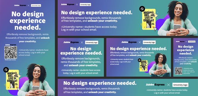 No design experience needed