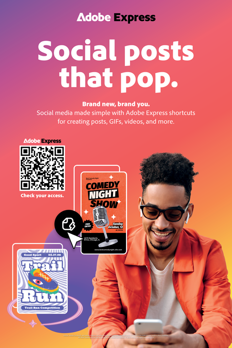 Social posts that pop