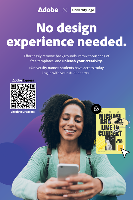 No design experience needed