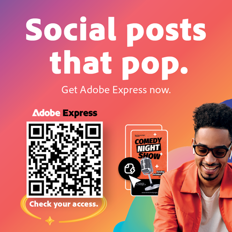 Social posts that pop