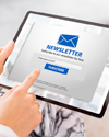 Adobe Express newsletter copy